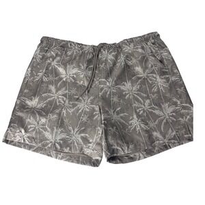 DSG Rec Short Relaxed Fit 6 Inch Inseam Palm Tree Print Men's Size 2XL New